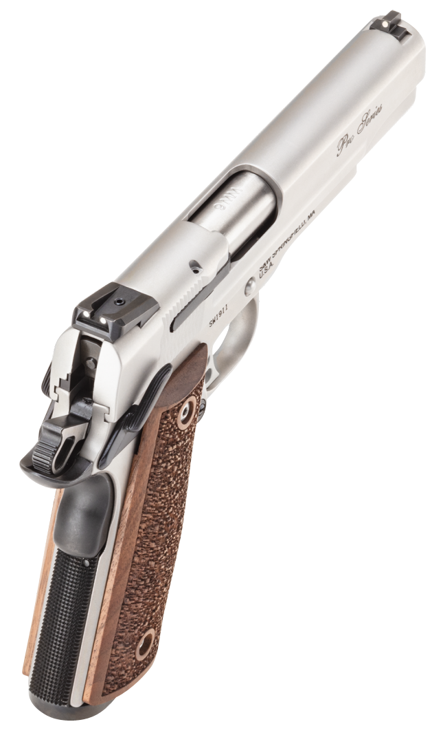 Smith & Wesson 1911 Performance Center Pro Full Size 9mm Luger 5" 10+1 Semi-Auto Pistol - Matte Silver — view 3
