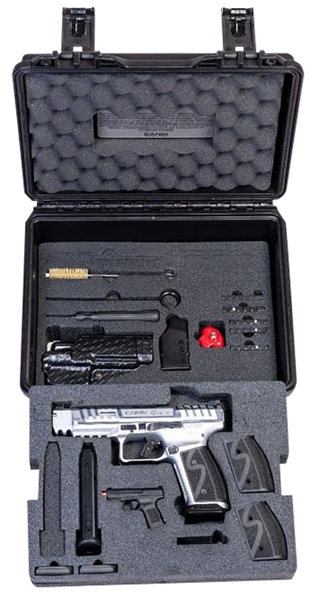 Canik SFx Rival-S 9mm Luger 5" 18+1 Semi-Auto Pistol - Chrome — view 3