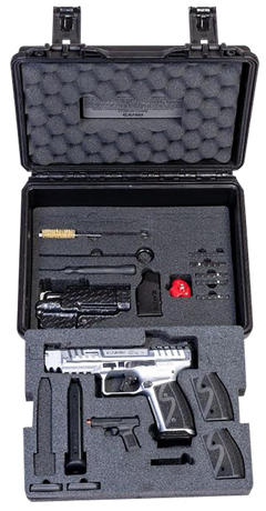 Canik SFx Rival-S 9mm Luger 5" 18+1 Semi-Auto Pistol - Chrome — view 3