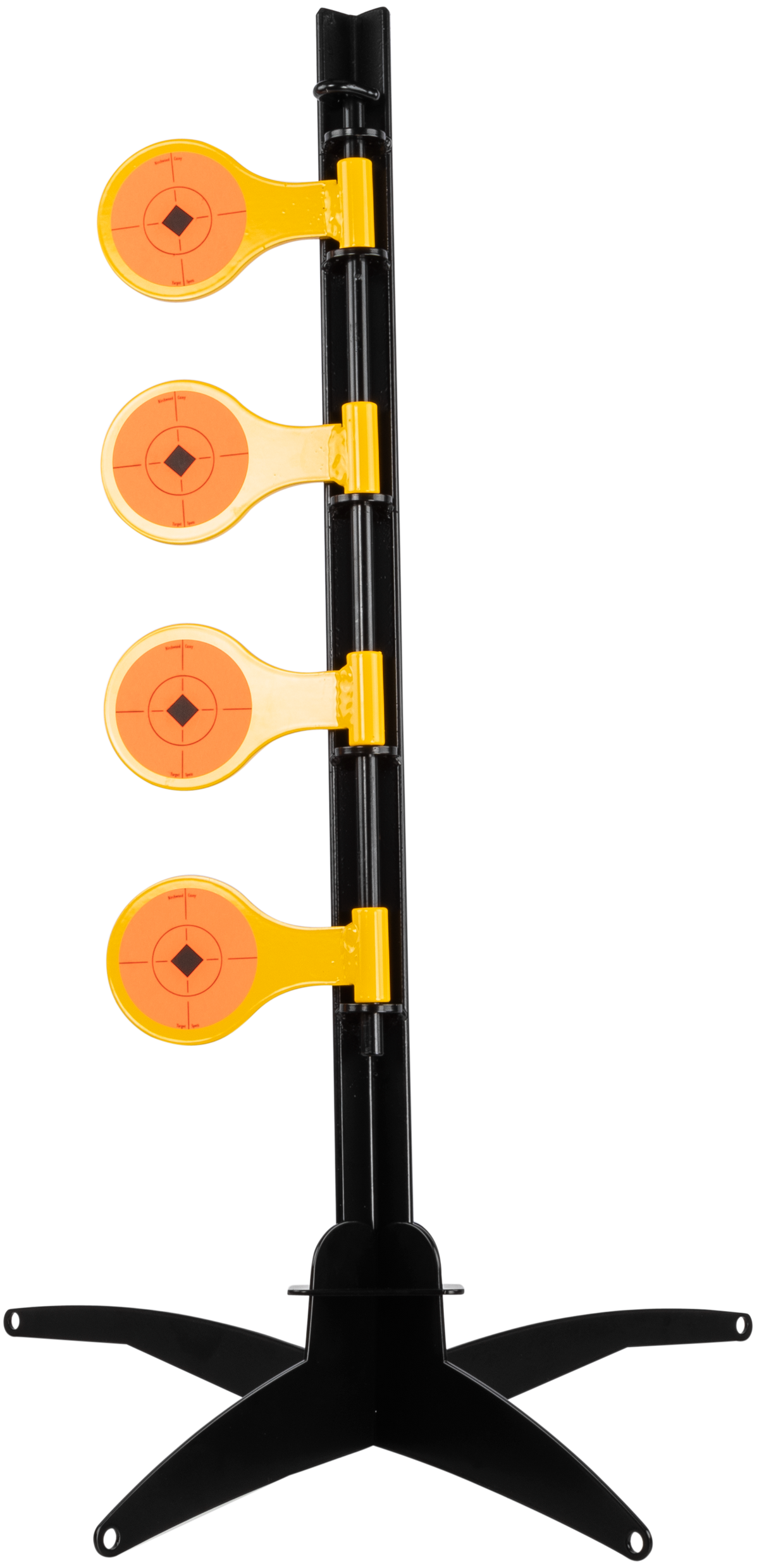 Birchwood Casey World of Targets Dueling Tree 3.5" Rimfire Steel Target - Orange/Yellow — view 3