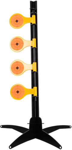 Birchwood Casey World of Targets Dueling Tree 3.5" Rimfire Steel Target - Orange/Yellow — view 3