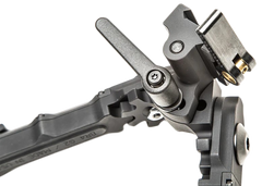 Accu-Tac BR-4 G2 Bipod 5.5"-8.25" Picatinny Rubber Feet Black Hardcoat Anodized 6061-T6 Aluminum — view 3