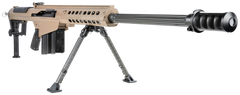 Barrett M107A1 50 BMG 29" 10+1 Semi-Auto Rifle - Flat Dark Earth Cerakote — view 3