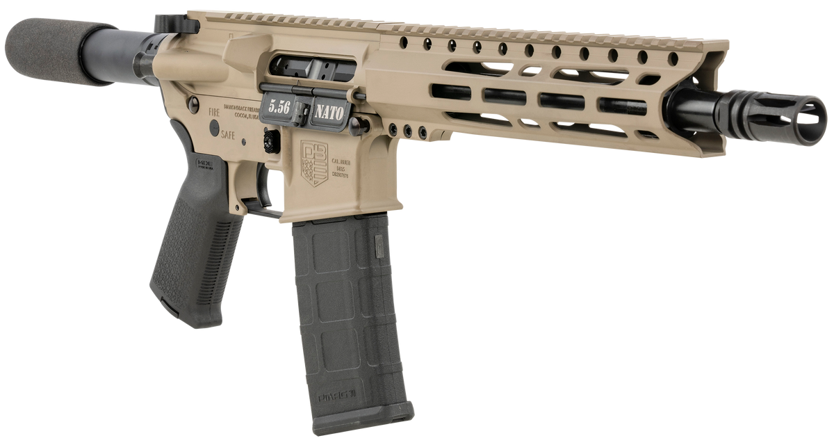 Diamondback DB15 AR Pistol 5.56x45mm NATO 10" 30+1 Semi-Auto - Flat Dark Earth — view 3