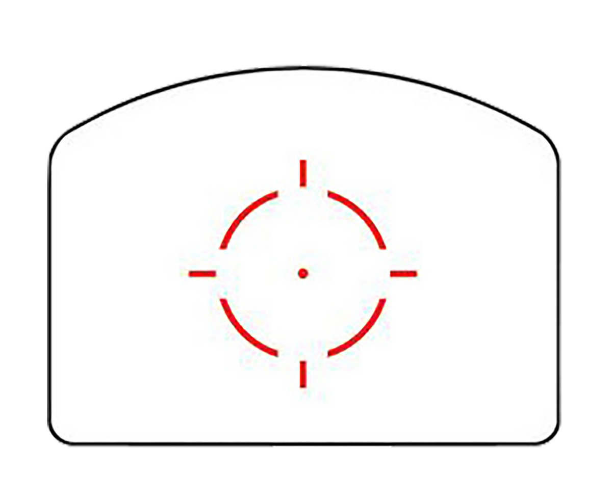 Trijicon RMR HD 1 MOA Red Dot / 55 MOA Circle Pistol Optic - Matte Black — view 3