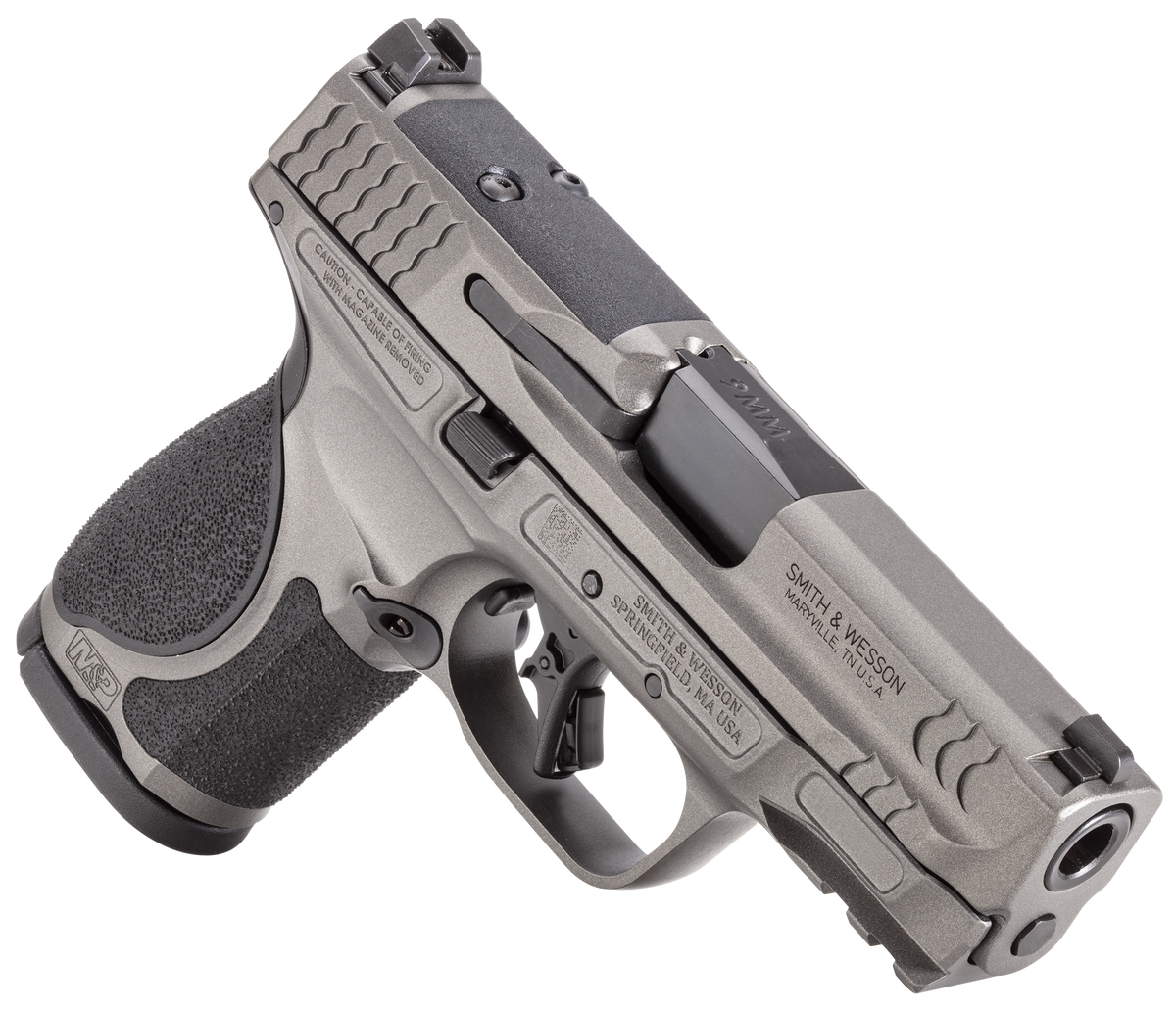 Smith & Wesson M&P9 M2.0 Metal Compact 9mm Luger 3.6" 15+1 Pistol - Tungsten Gray Cerakote — view 3