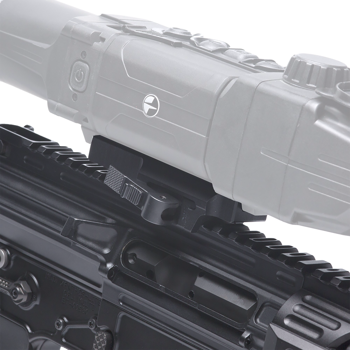 Pulsar PL34000 Locking QD Mount Matte Black Aluminum 3.70" AR-15/M16 Weaver/Picatinny — view 3