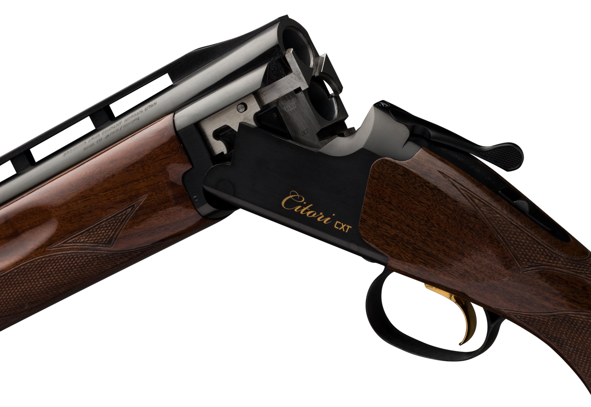 Browning Citori CXT 12 Gauge 3" 2rd 32" Break-Action Shotgun - Gold Enhanced Receiver — view 3