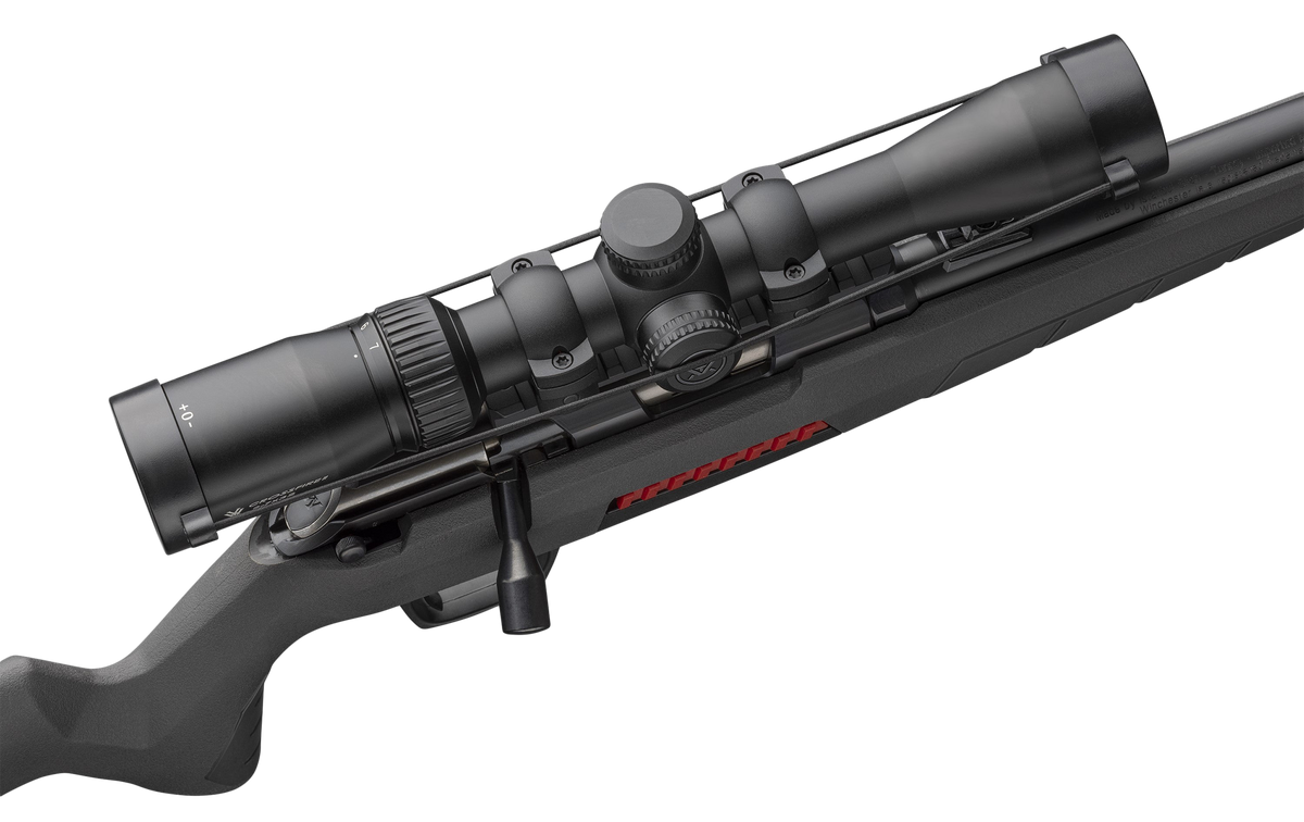 Winchester Guns Xpert SR 17 WSM 16.5" 8+1 Bolt Action Rifle w/Vortex Crossfire II 2-7x32 Scope - Gray Synthetic Stock — view 3