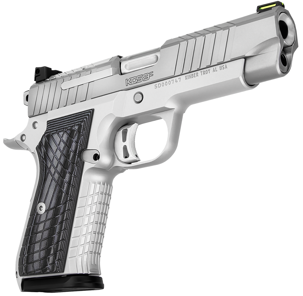 Kimber KDS9C 9mm 4.09" 15+1 Semi-Auto Pistol - Stainless / KimPro Silver — view 3