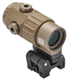 EOTech G45 5x Magnifier w/ STS QD Mount - Tan/FDE — view 3