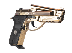EAA Girsan MC 14T Solution 380 ACP 4.50" 13+1 Semi-Auto Pistol - Gold Plated — view 3