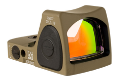 Trijicon RMR Type 2 6.5 MOA Red Dot Adjustable LED Reflex Sight - Flat Dark Earth Cerakote — view 3