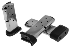 Beretta APX Carry 9mm Luger 6-Rd Stainless Steel Pistol Magazine — view 3