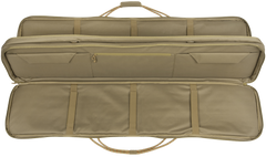 Tac Six Unit 55" 2-Rifle Tactical Case Coyote 600D Polyester — view 3