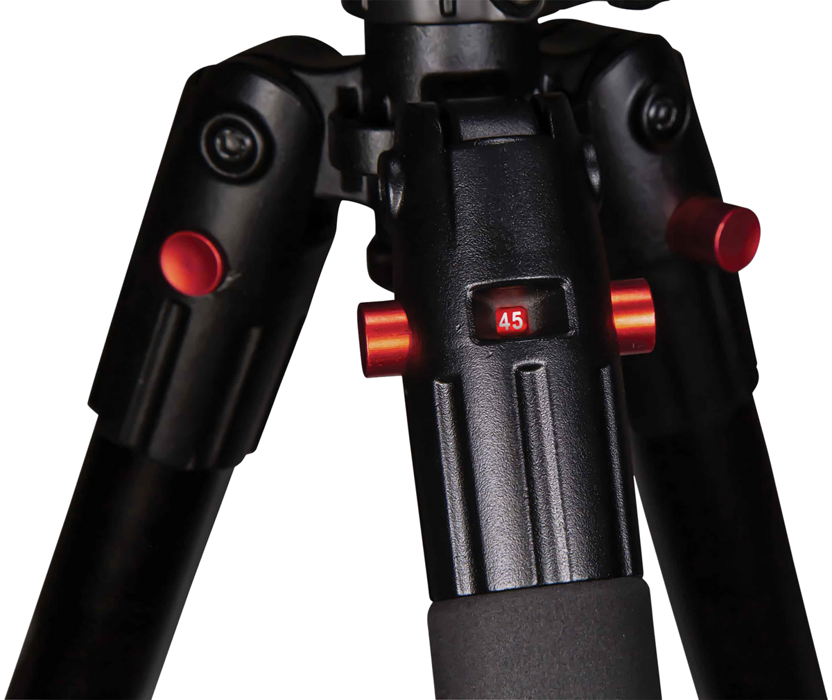 Bog-Pod DeathGrip 7"-59" Aluminum Shooting Tripod - Black — view 3