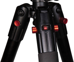 Bog-Pod DeathGrip 7"-59" Aluminum Shooting Tripod - Black — view 3