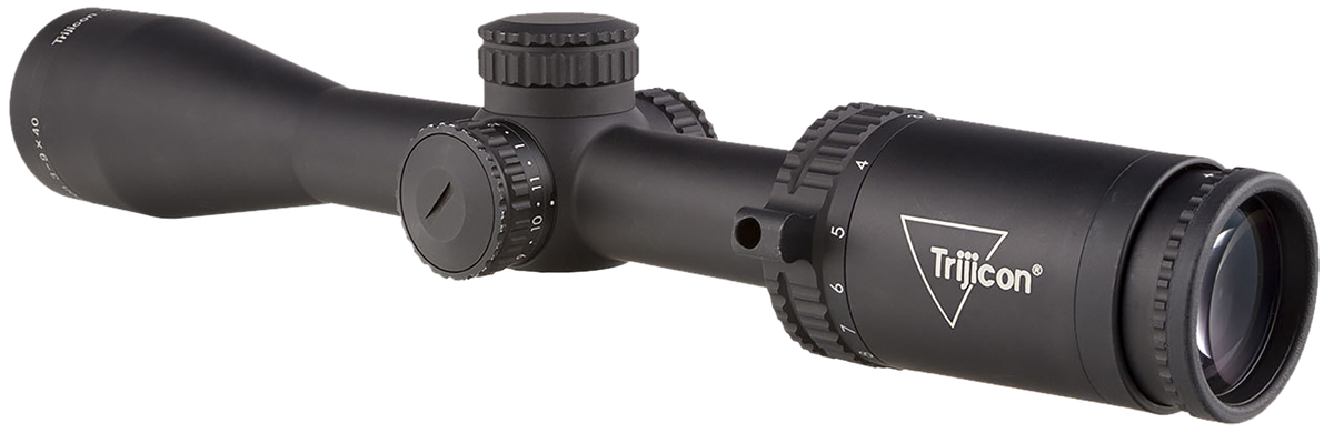 Trijicon Credo 3-9x40mm LED Illuminated Green MOA Precision Hunter Riflescope - Matte Black — view 3