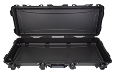 Nanuk 990 47" Black Polymer Tactical Rifle/Takedown Shotgun Case w/ Foam & Wheels — view 3