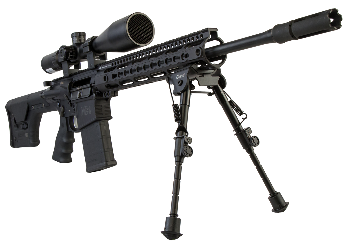 Caldwell XLA M-LOK/KeyMod Bipod 6-9" Black Aluminum — view 3