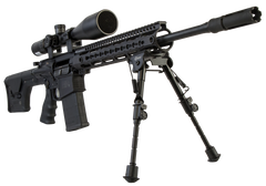 Caldwell XLA M-LOK/KeyMod Bipod 6-9" Black Aluminum — view 3