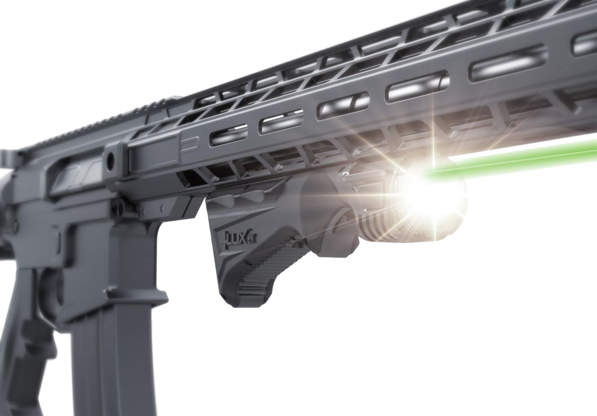 Viridian 4LUX 2K Angled Foregrip M-LOK 2000 Lumen White LED w/Green Laser - Black — view 3