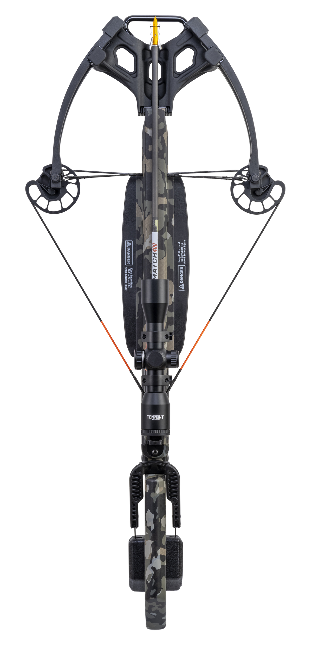 Wicked Ridge by TenPoint Commander 400 Crossbow w/ ACUdraw Pro-View 400 Scope 400 FPS 190 Draw - Peak — view 3