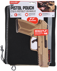 Allen 3628 Pistol Pouch Black Polyester Full Size Handgun Case — view 3