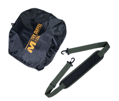 Walkers Game Ear Muddy TRX 125L Duffle Bag Black/Peat — view 3