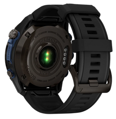 Garmin Descent Mk3i 51mm Carbon Gray DLC Titanium Dive Computer - Black Silicone Band — view 3