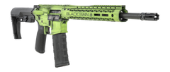 Black Rain Ordnance Fission 300 Blackout 16" 30+1 Semi-Auto AR-15 Rifle - Zombie Green Battleworn — view 3
