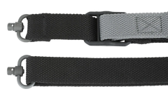 Blue Force Gear Vickers Push Button Sling 1.25" 36"-62" Black Cordura Padded 2-Point Rifle — view 3