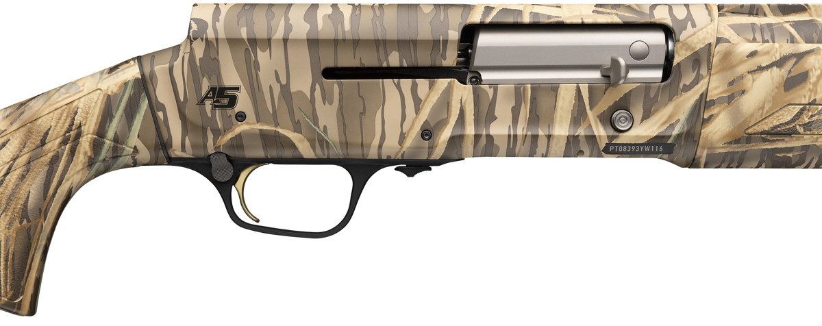 Browning A5 12 Gauge 3.5" 28" 4-Rd Semi-Auto Shotgun - Mossy Oak Original Shadow Grass — view 3