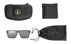 Leupold Becnara Performance Eyewear Dark Gray Frame Shadow Gray Flash — view 3