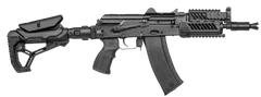 FAB Defense GL-Core CP Buttstock Adjustable Cheekrest AR-15/M4 Black Polymer — view 3