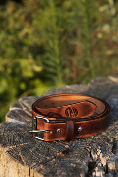 1791 Gunleather BLT-01 Gun Belt Vintage Leather 32/36 1.50" Buckle Closure — view 3