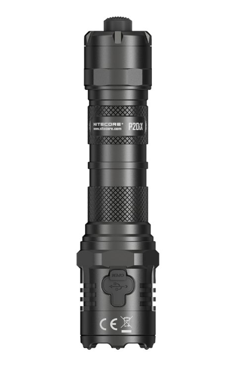 Nitecore P20iX 4000 Lumen USB-C Rechargeable Tactical Flashlight — view 3