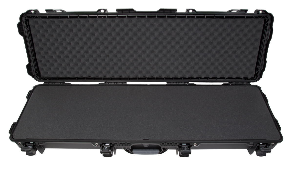 Nanuk 995 52" Black Polymer Waterproof Rifle Case with Foam — view 3