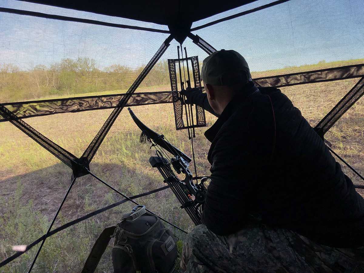 Muddy Prevue 3 Ground Blind 3-Person 66" Epic Camo — view 3