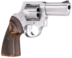 Taurus 856 Executive Grade 38 Special +P 3" 6-Rd DAO Revolver - Stainless/Wood — view 3