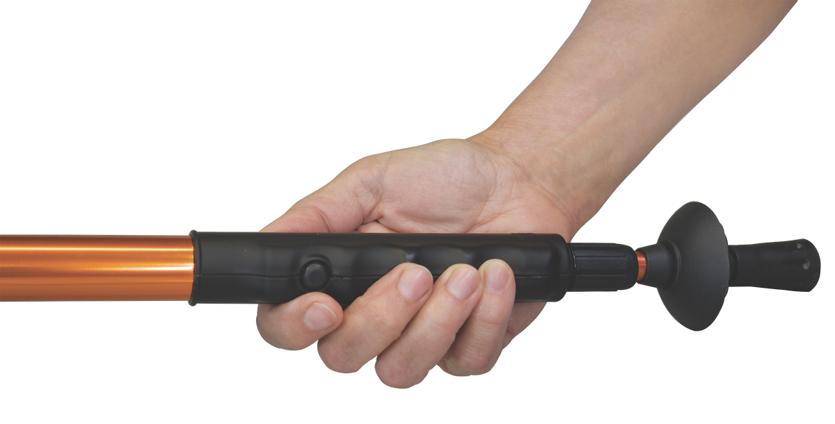 PSP ZAP Hike 'N Strike Stun Cane 29-56" 950,000V Orange — view 3