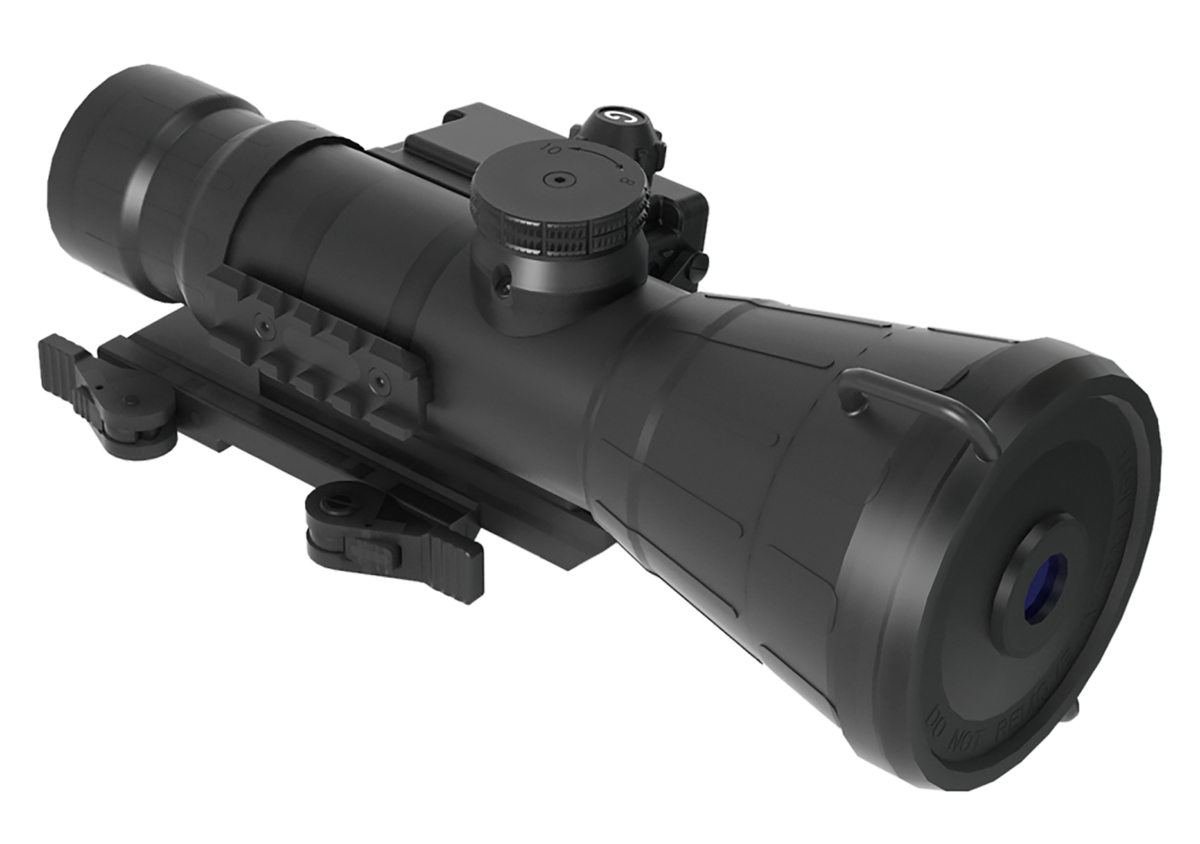 AGM Global Vision Comanche-40ER 3APW Night Vision Clip-On Gen 3 White Phosphor 1x Black — view 3