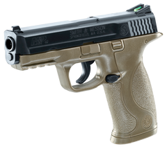 RWS Umarex S&W M&P CO2 .177 BB 4.25" 19+1 Air Pistol - FDE Frame — view 3