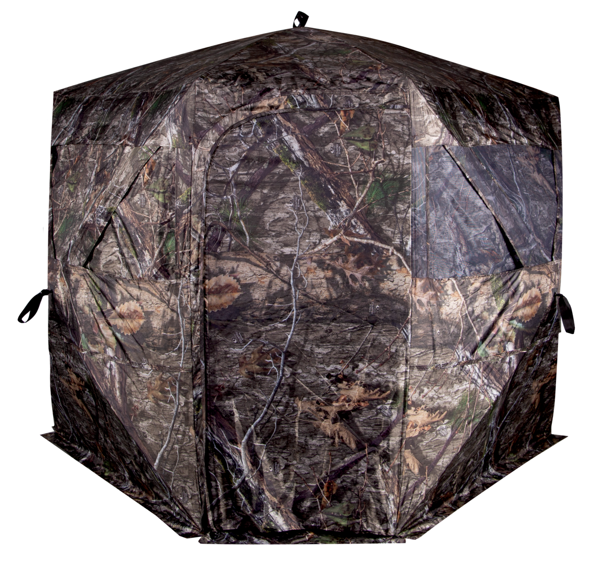 Ameristep Pro-Series Extreme Pentagon Ground Blind Mossy Oak Country DNA 66"x74" 300 Durashell Plus — view 3