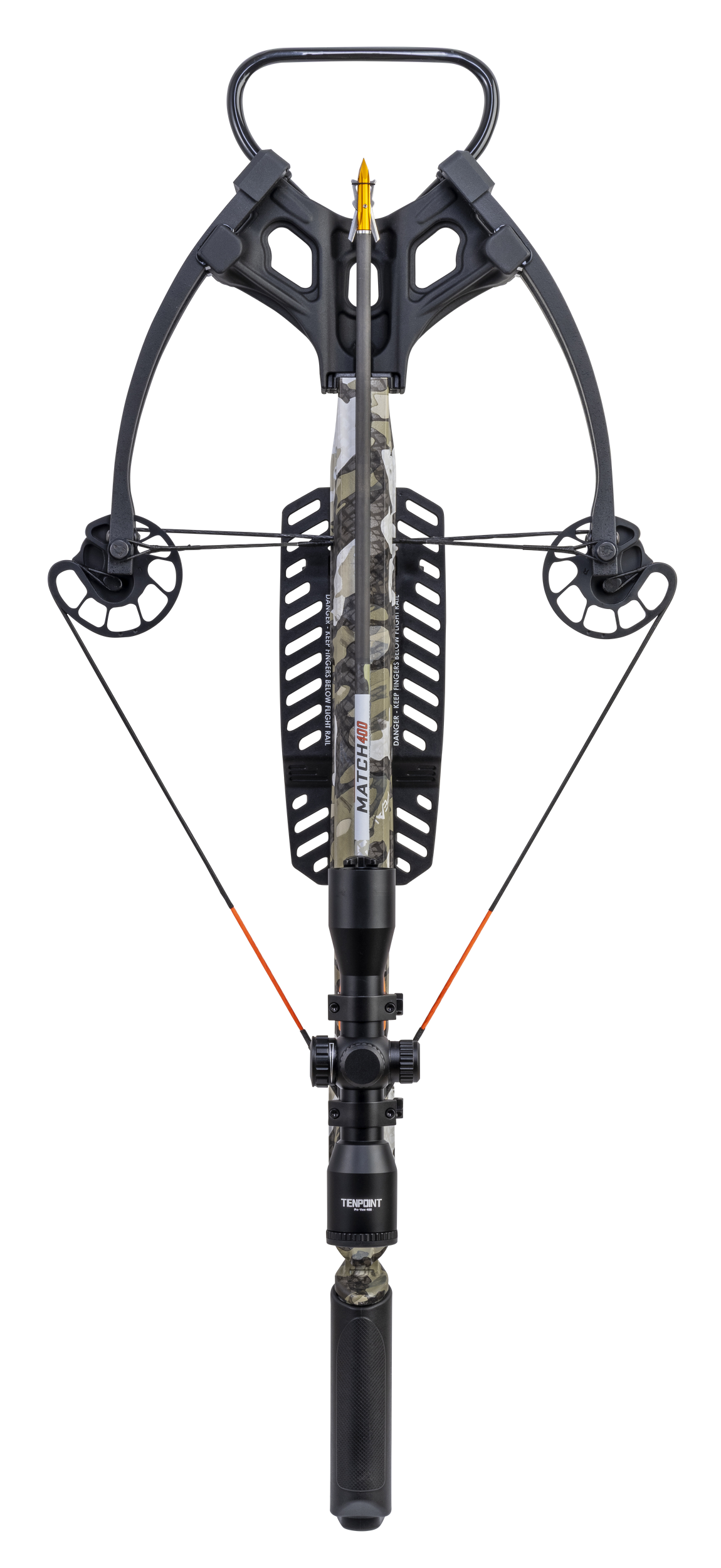 TenPoint Wicked Ridge Warrior 400 Crossbow w/ Pro-View 400 Scope 400 FPS 190 lb Draw Peak XT — view 3