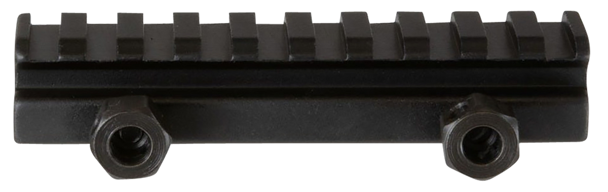 TruGlo Picatinny Riser Mount 0.5" Rise 4" Long CNC Aluminum - Matte Black Anodized — view 3