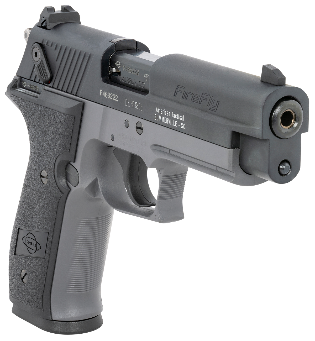 GSG FireFly 22 LR 4" 10+1 Semi-Auto Pistol — view 3