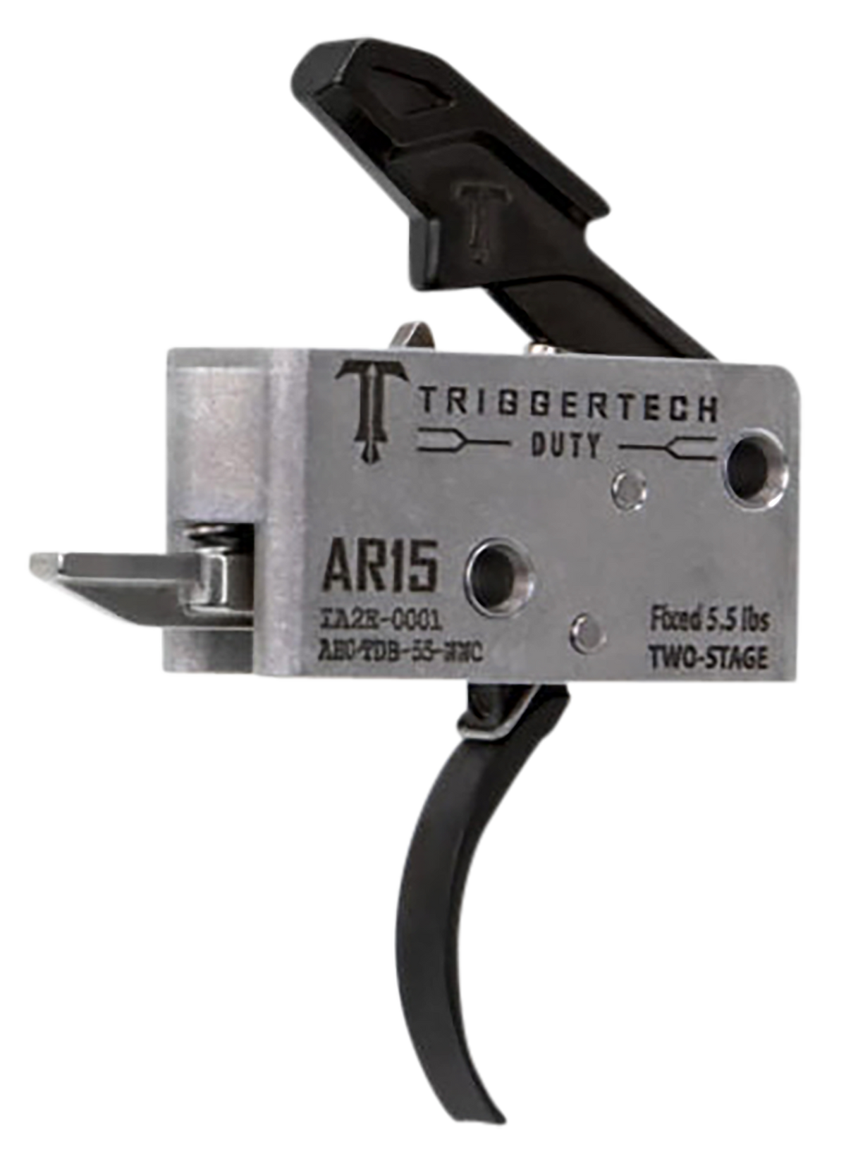 TriggerTech Duty Mil-Spec AR-15 Two-Stage Curved 5.5 lbs Trigger — view 3