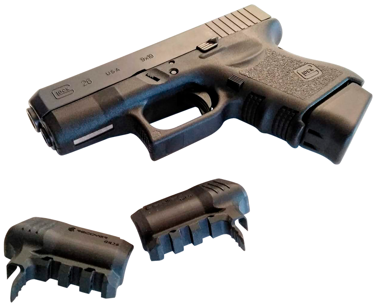 Recover Innovations GR2601 Rail Adapter for Glock 26 and 27 Black Polymer — view 3
