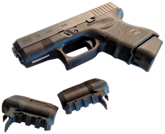 Recover Innovations GR2601 Rail Adapter for Glock 26 and 27 Black Polymer — view 3